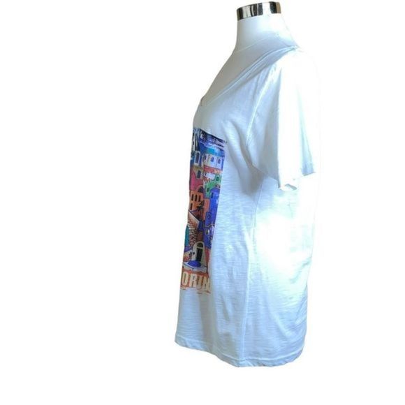 Santorini T-Shirt, Womens XXL - Picture 4 of 7